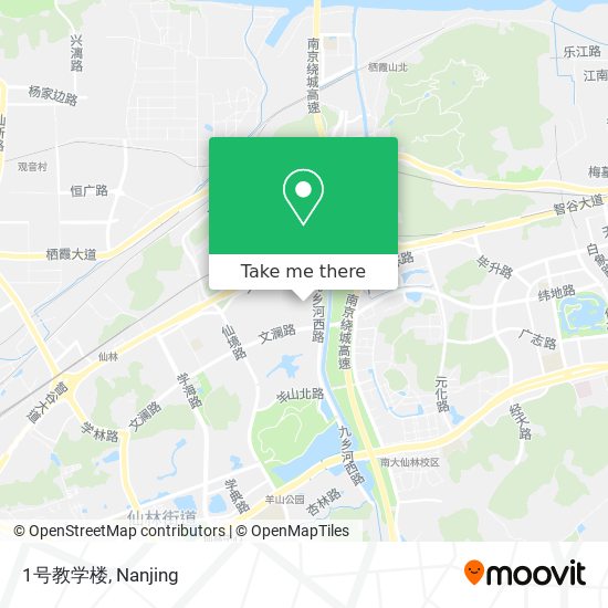 1号教学楼 map