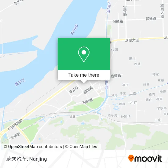 蔚来汽车 map