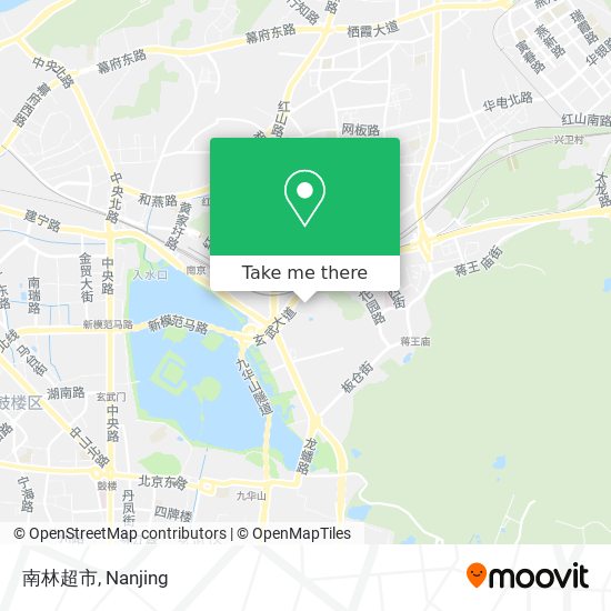 南林超市 map