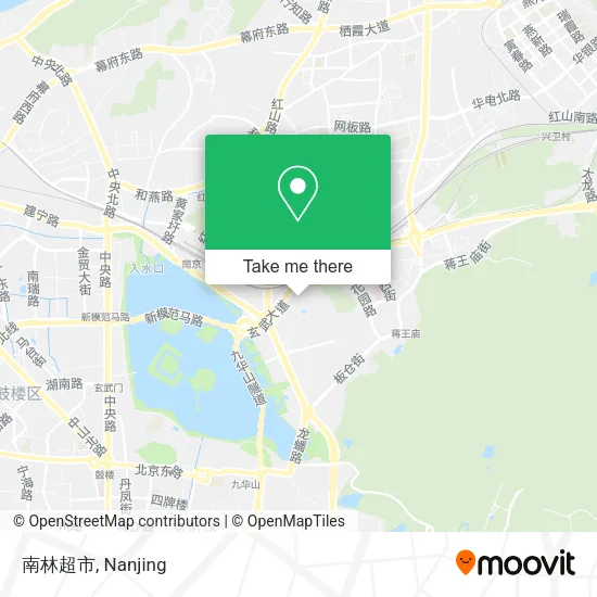 南林超市 map