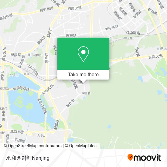 承和园9幢 map