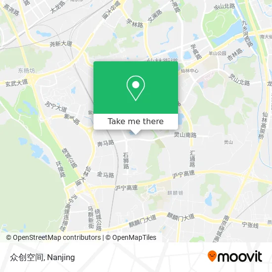 众创空间 map