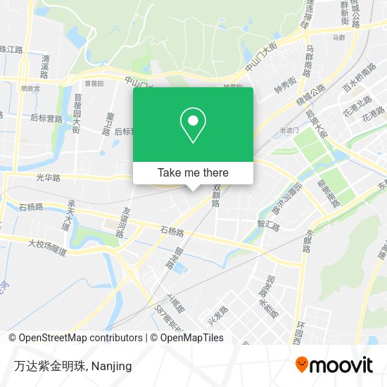 万达紫金明珠 map
