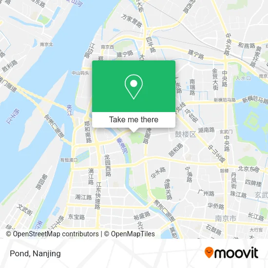 Pond map