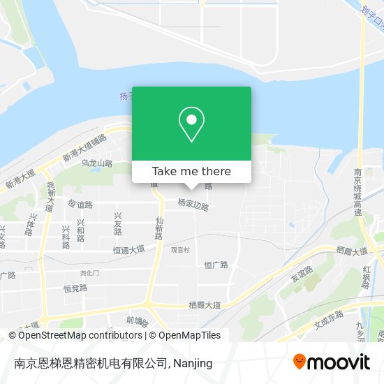 南京恩梯恩精密机电有限公司 map