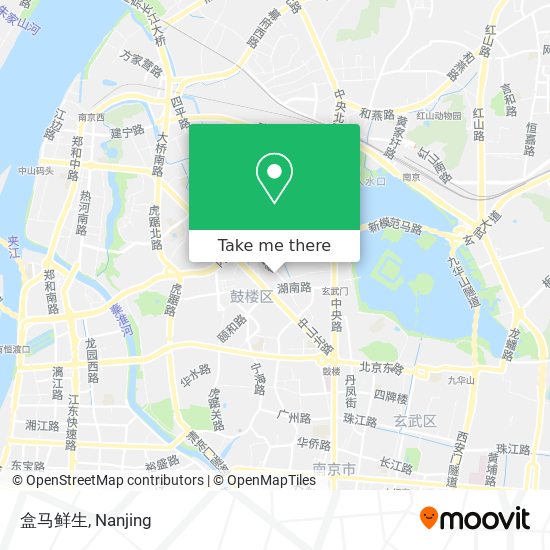 盒马鲜生 map