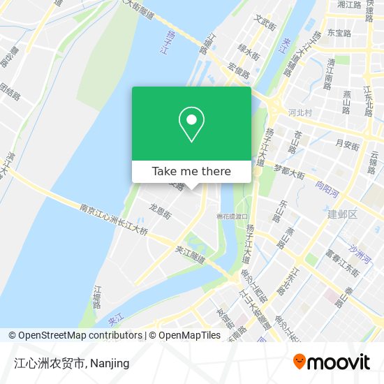 江心洲农贸市 map