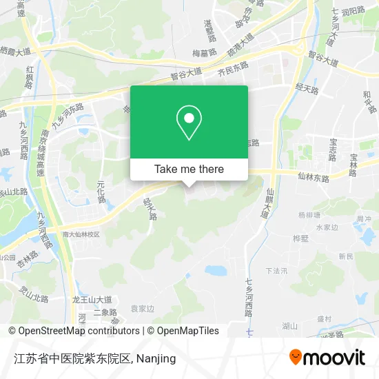 江苏省中医院紫东院区 map