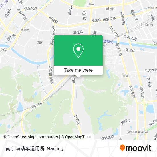 南京南动车运用所 map