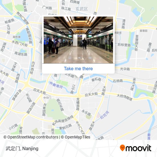 武定门 map