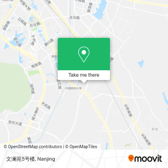 文澜苑5号楼 map