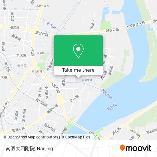 南医大四附院 map