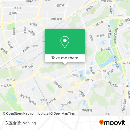 东区食堂 map