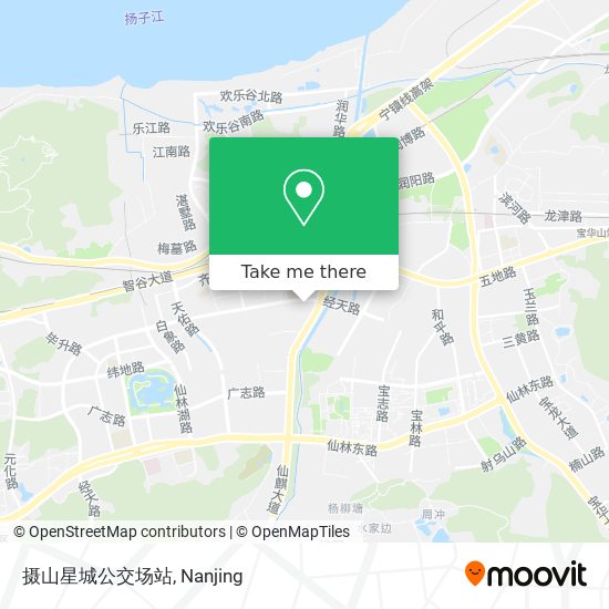 摄山星城公交场站 map