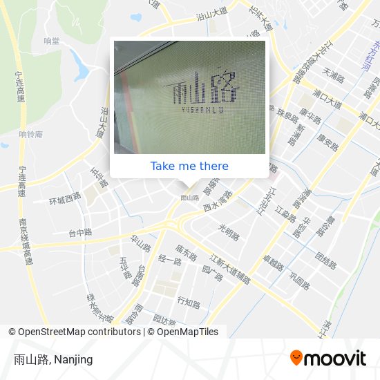 雨山路 map