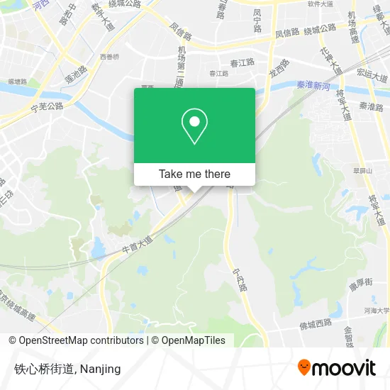 铁心桥街道 map
