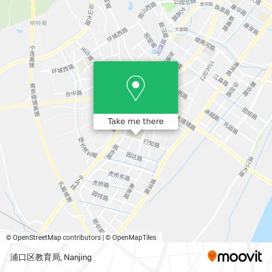 浦口区教育局 map