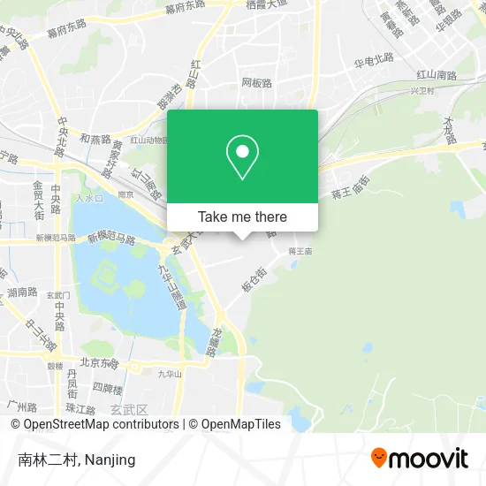 南林二村 map
