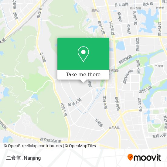 二食堂 map