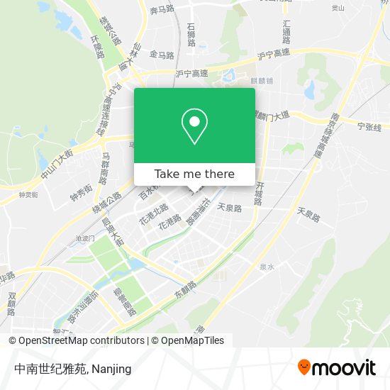 中南世纪雅苑 map