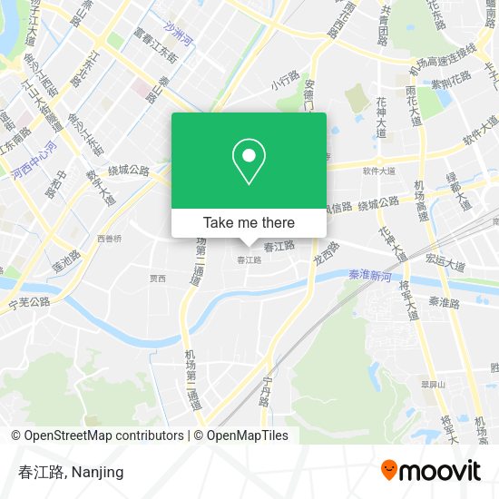 春江路 map