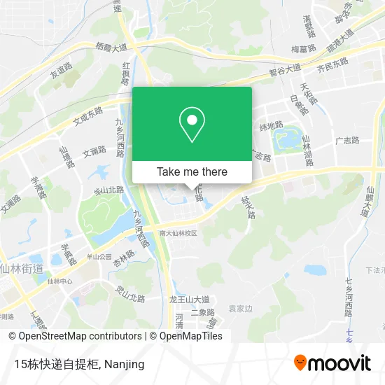 15栋快递自提柜 map