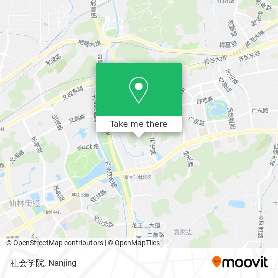 社会学院 map