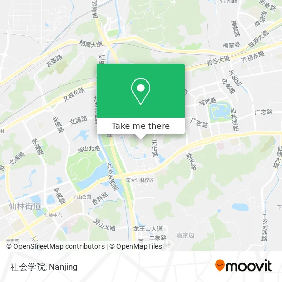 社会学院 map