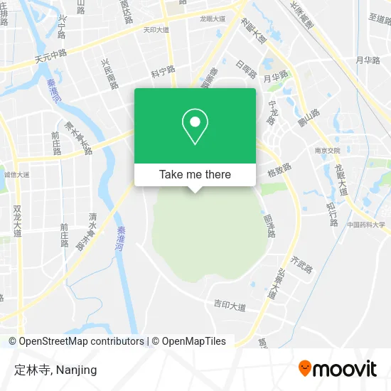定林寺 map