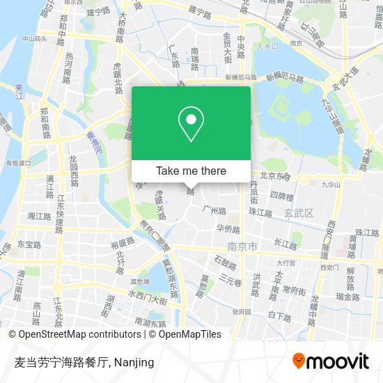 麦当劳宁海路餐厅 map
