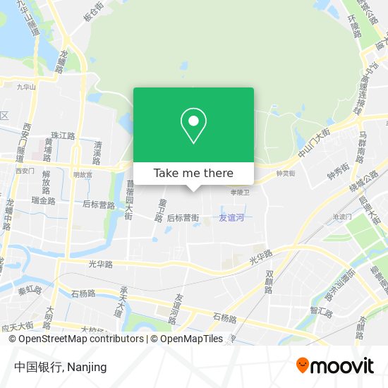中国银行 map