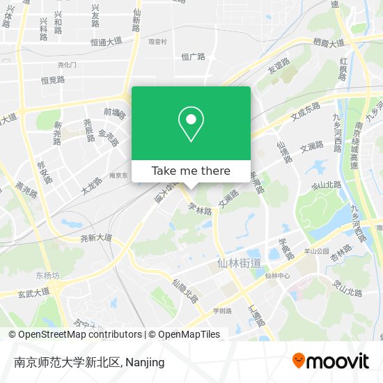 南京师范大学新北区 map