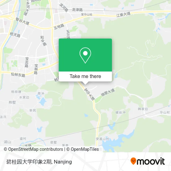 碧桂园大学印象2期 map