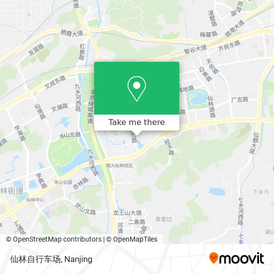 仙林自行车场 map