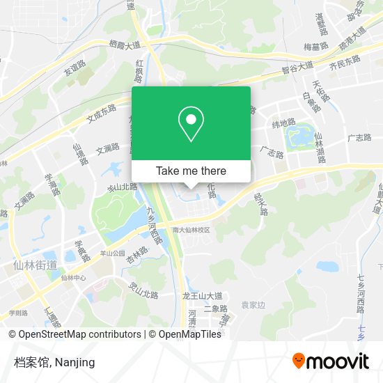档案馆 map