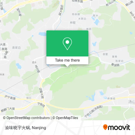 渝味晓宇火锅 map