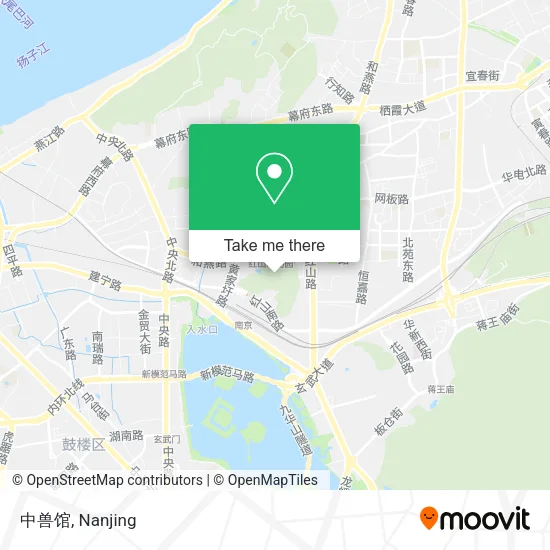 中兽馆 map