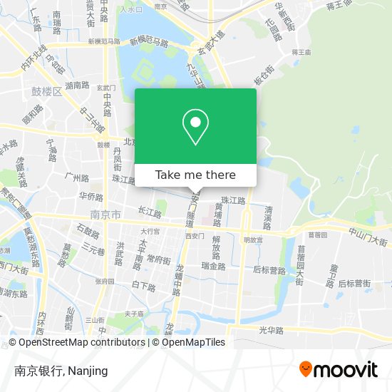 南京银行 map