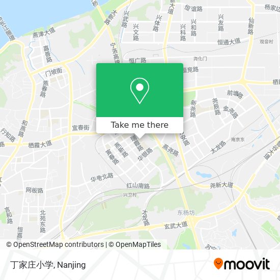 丁家庄小学 map