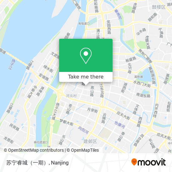 苏宁睿城（一期） map