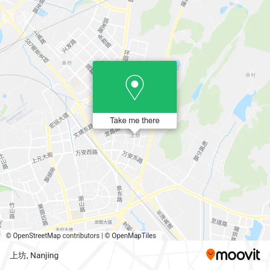 上坊 map