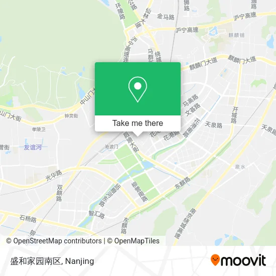 盛和家园南区 map