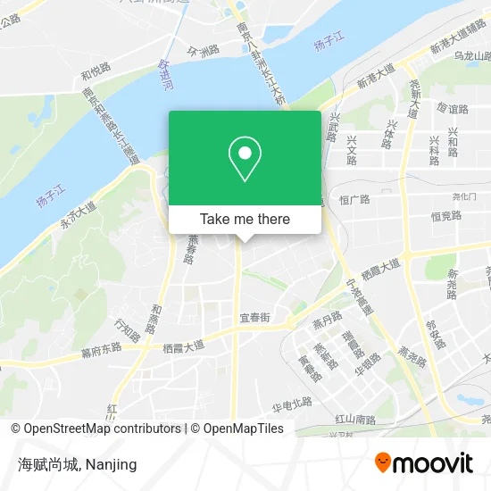 海赋尚城 map