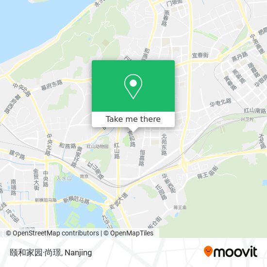 颐和家园·尚璟 map