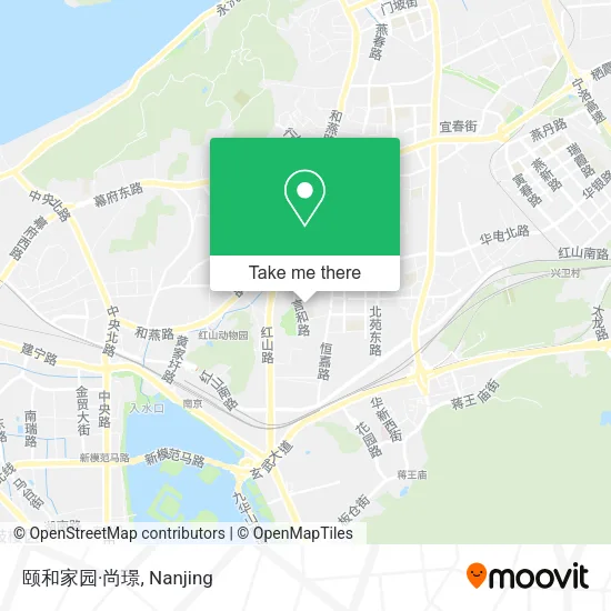 颐和家园·尚璟 map