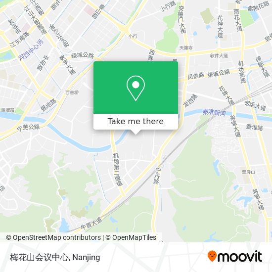 梅花山会议中心 map