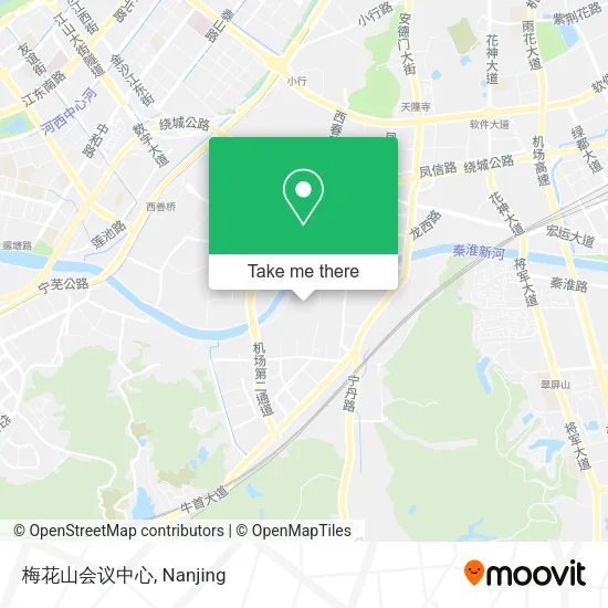 梅花山会议中心 map