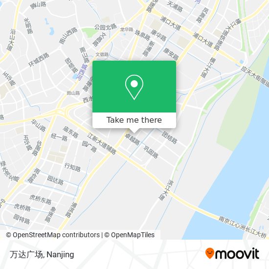 万达广场 map