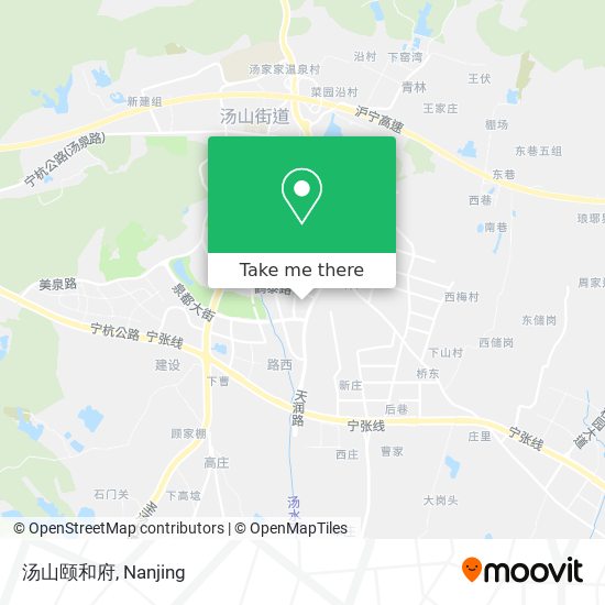 汤山颐和府 map