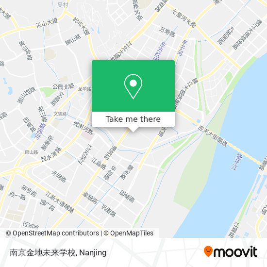 南京金地未来学校 map